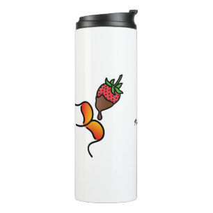 dipping muackS!!! Strawberry and Chocolate Thermal Tumbler