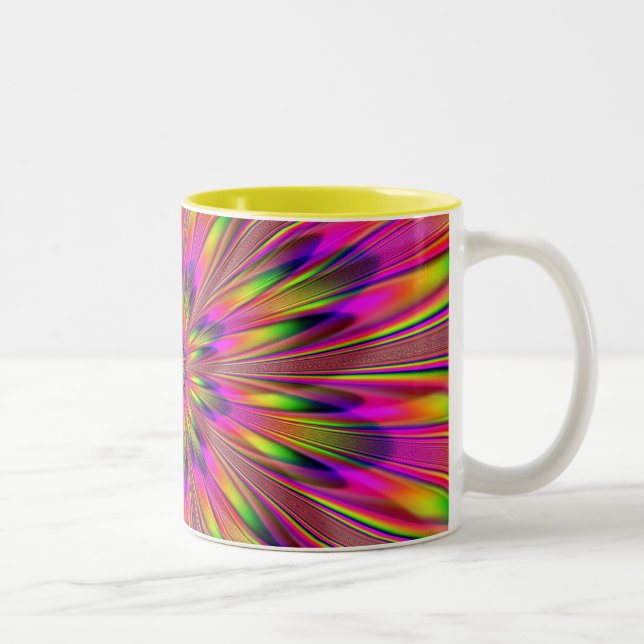 Dippy Hippy Two-Tone Coffee Mug (Right)