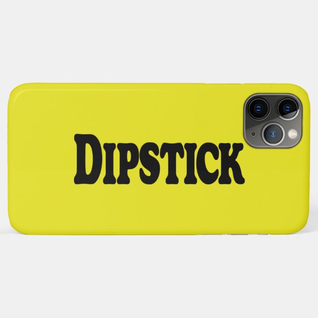 Dipstick Case-Mate iPhone Case (Back (Horizontal))