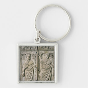 Diptych of Boethius  Consul in 487 AD Keychain