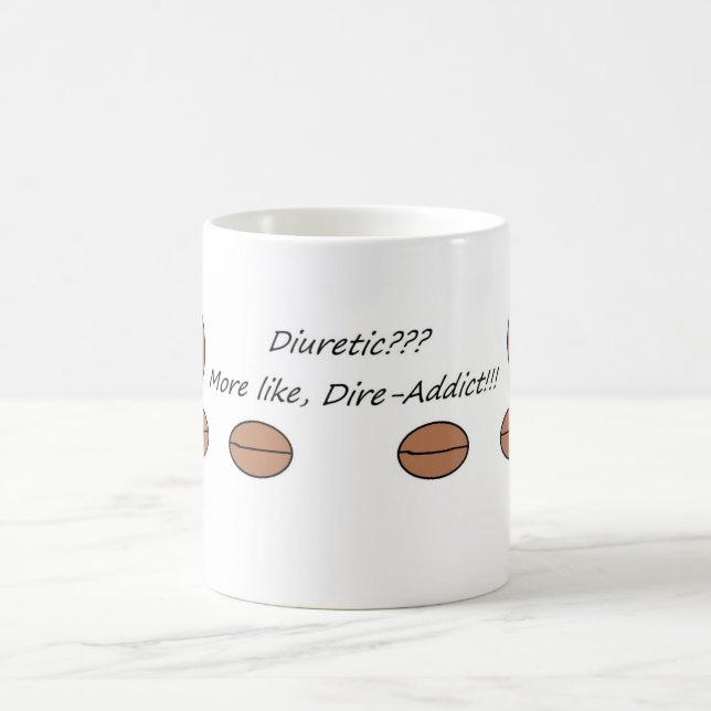 Dire-Addict Coffee Mug (Center)