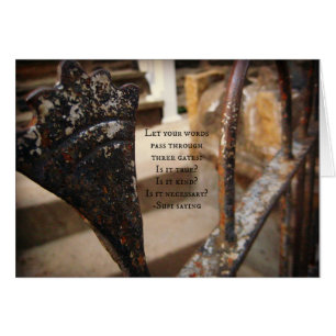 Dire de porte et de Sufi