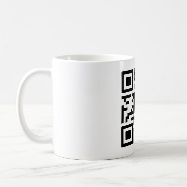 Direct Access QR Code for FZ AURA Online Stor Coffee Mug (Left)