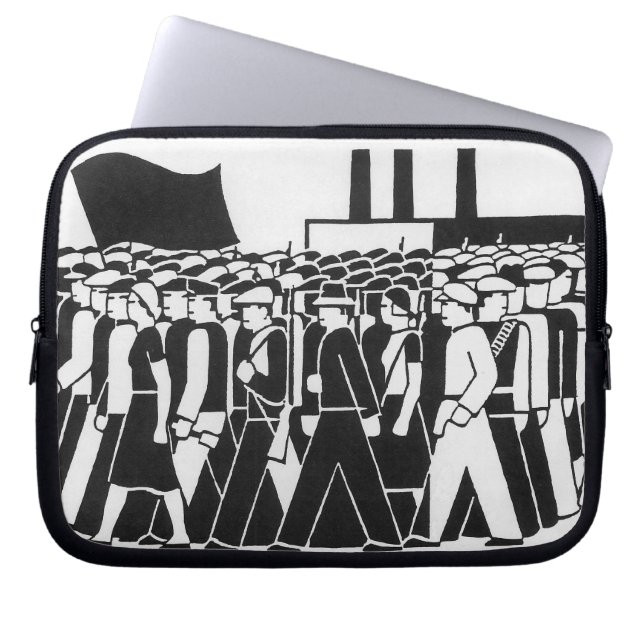 direct action laptop computer sleave sleeve (Front)