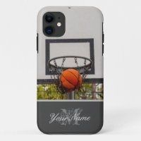 Direct hit on the basketball court!