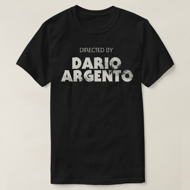 Directed by Dario Argento TShirt (Design Front)