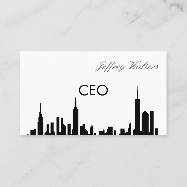 Directeur | Carte de visite professionnel (Devant)