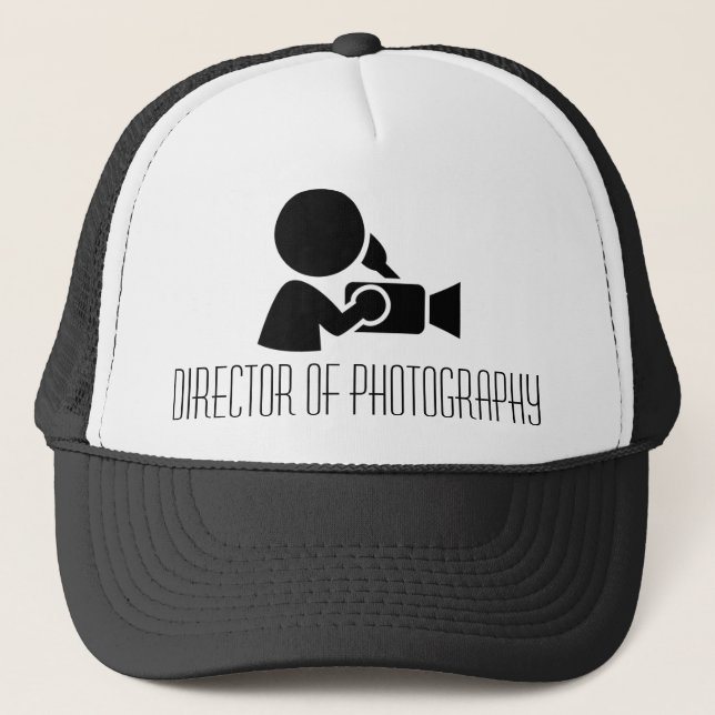 Directeur de casquette de photographie (Devant)