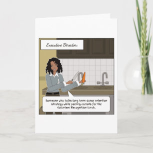 Directeur exécutif Carte de remerciements
