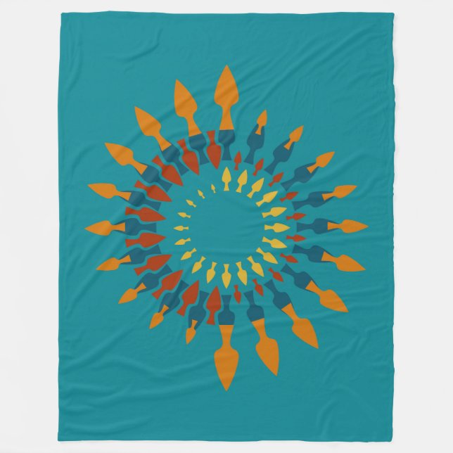 Direction Fleece Blanket (Front)