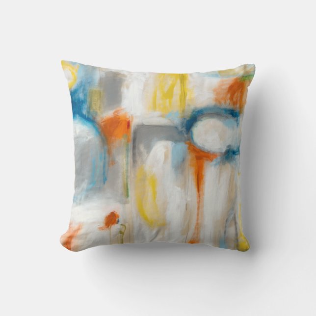 Direction I Throw Pillow (Front)
