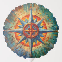 Direction in Chaos (Compass Rose)
