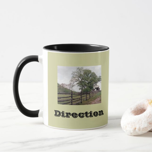 Direction Mug (With Donut)