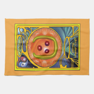 Direction Symbol Art Kitchen Towel