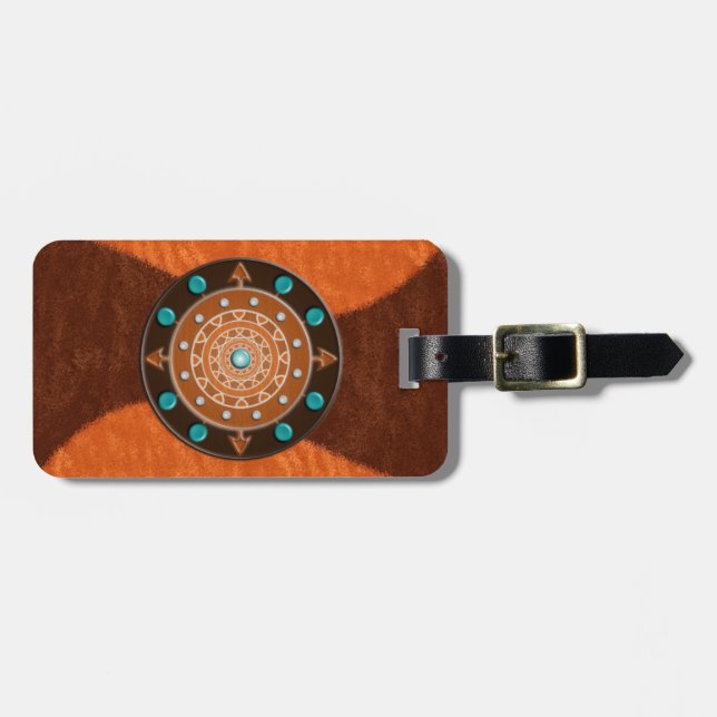 Directions Custom Luggage Tag (Front Horizontal)
