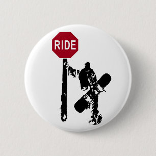 directions... ride? 2 inch round button