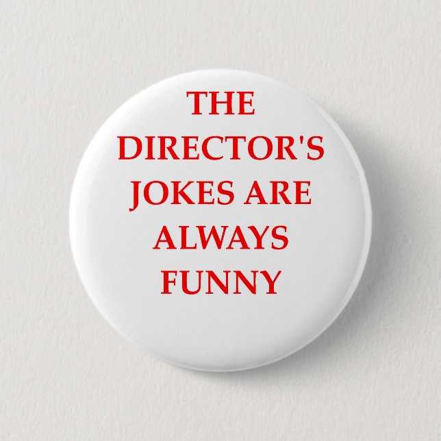DIRECTOR 2 INCH ROUND BUTTON (Front)