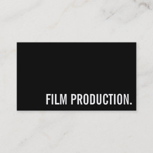 Director Clapperboard Film Movies Producer Act Business Card