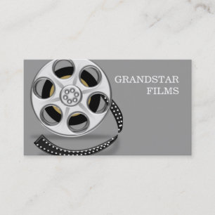 Director Clapperboard Film Movies Producer Business Card