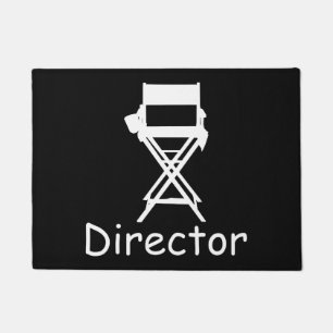 Director director's chair Film Crew gift Filmmaker Doormat