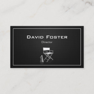 Director in film television theatrical production business card