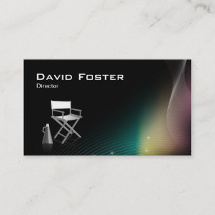 Director in film television theatrical production business card