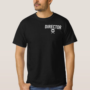 Director In The Corner w/ Chair - Best Film Crew T-Shirt