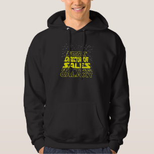 Director Of Sales   Cool Galaxy Job Hoodie