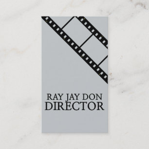 Director Producer Film Movie Editing Editor Maker Business Card