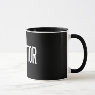 Director ringer mug 11 oz (Black edition)