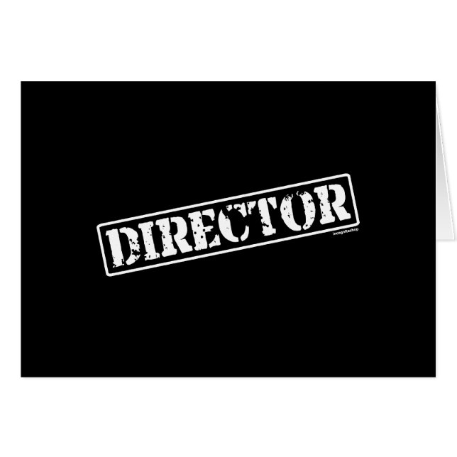 Director Stamp (Front Horizontal)