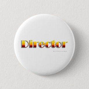 Director (Text Only) 2 Inch Round Button