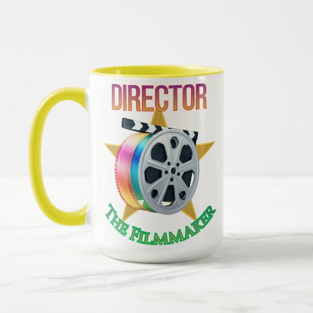 Director - The Filmmaker Combo Mug (Gauche)