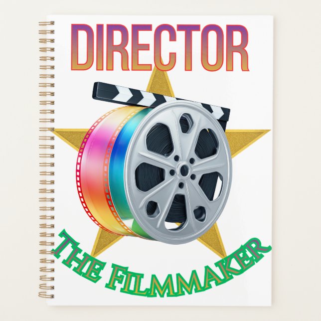 Director - The Filmmaker Planner (Front)