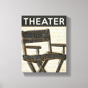 Director's Chair Canvas Print