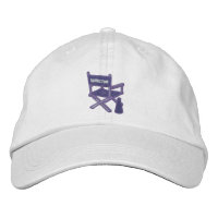 Director's Chair Embroidered Hats