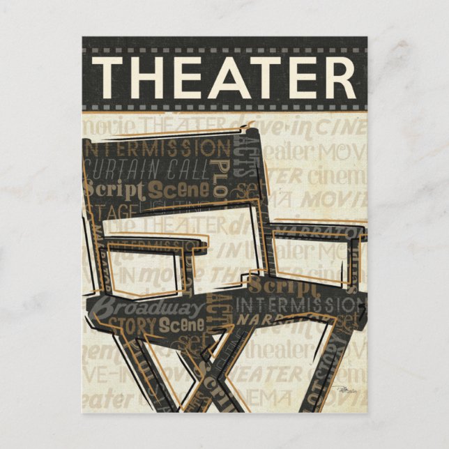 Director's Chair Postcard (Front)