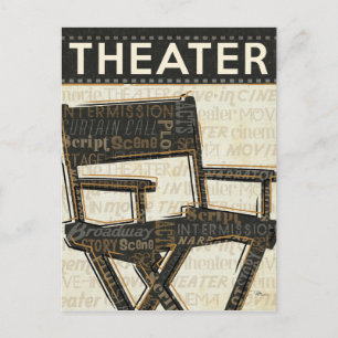 Director's Chair Postcard