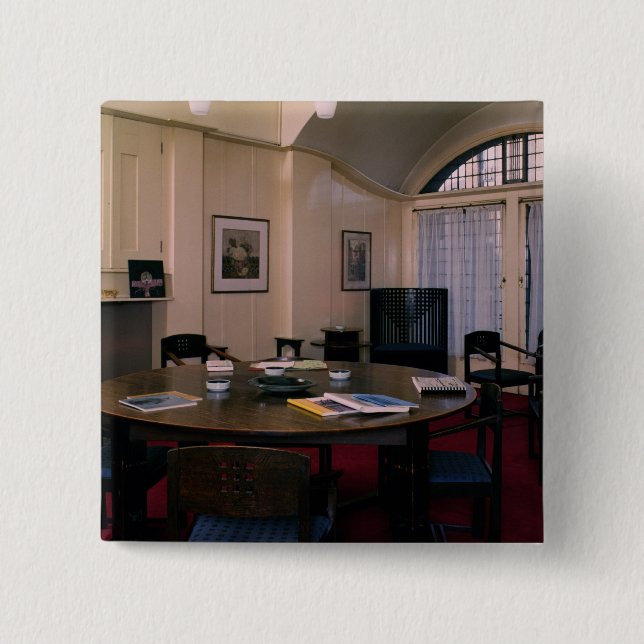 Director's Room 2 Inch Square Button (Front)