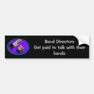 Directors:Talk With their hands Bumper Sticker