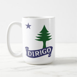 Dirigo / 1901 Maine Flag Coffee Mug