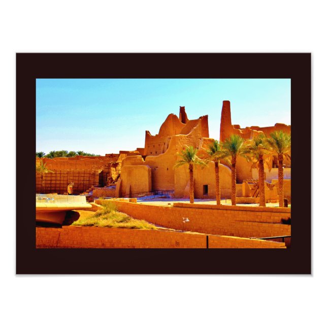 Diriyah Ruins  Photo Print (Front)