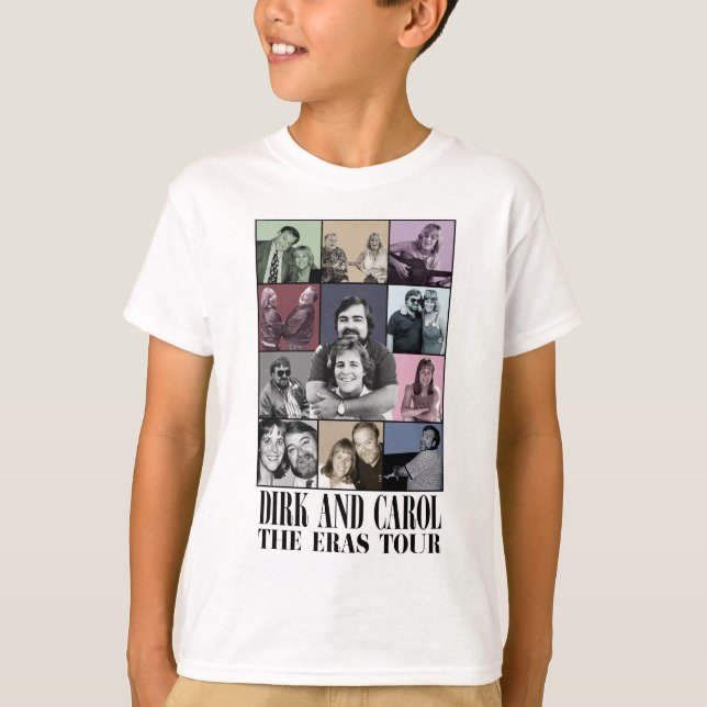 Dirk & Carol Eras Celebration Kids’ Tee (Front)