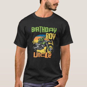 Dirt Bike Birthday Uncle Party - Motocross MX Birt T-Shirt