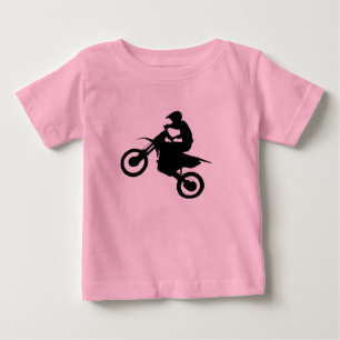 DIRT BIKE (black) Baby T-Shirt