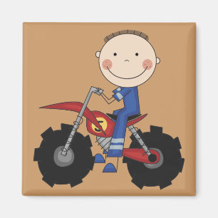 Dirt Bike - Boy Tshirts and Gifts Magnet