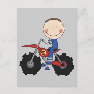 Dirt Bike - Boy Tshirts and Gifts Postcard
