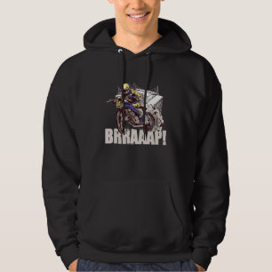 Dirt Bike Brraaap Motocross Outdoor For Men Women  Hoodie