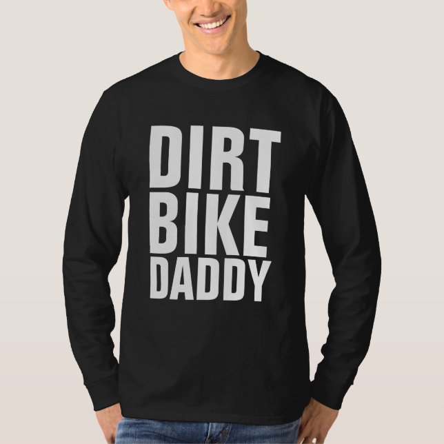 DIRT BIKE DADDY PAPA T-SHIRTS (Devant)