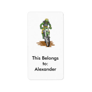 dirt bike extreme label